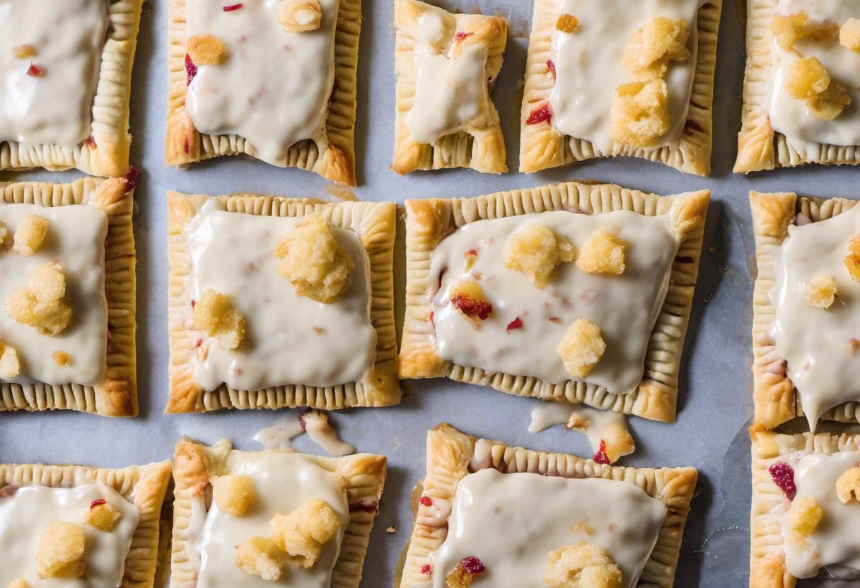 Image showing the final output answering the question: How do I make a gourmet pop tart.