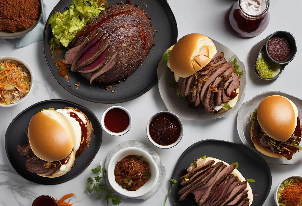 Image showing the final output answering the question: How do I create a show-stopping Brisket Bun.