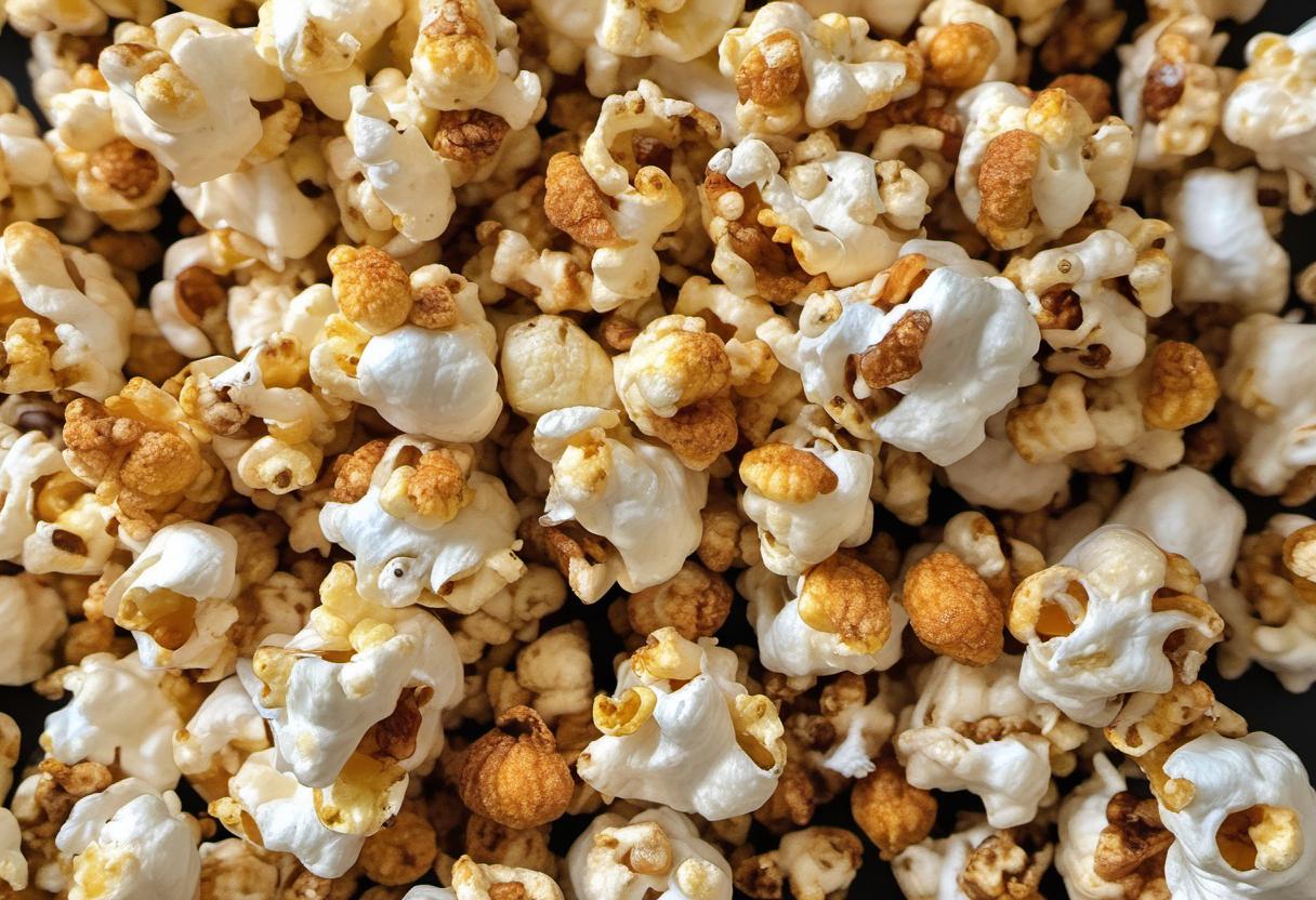 Image showing the final output answering the question: How do I make spicy buffalo popcorn.