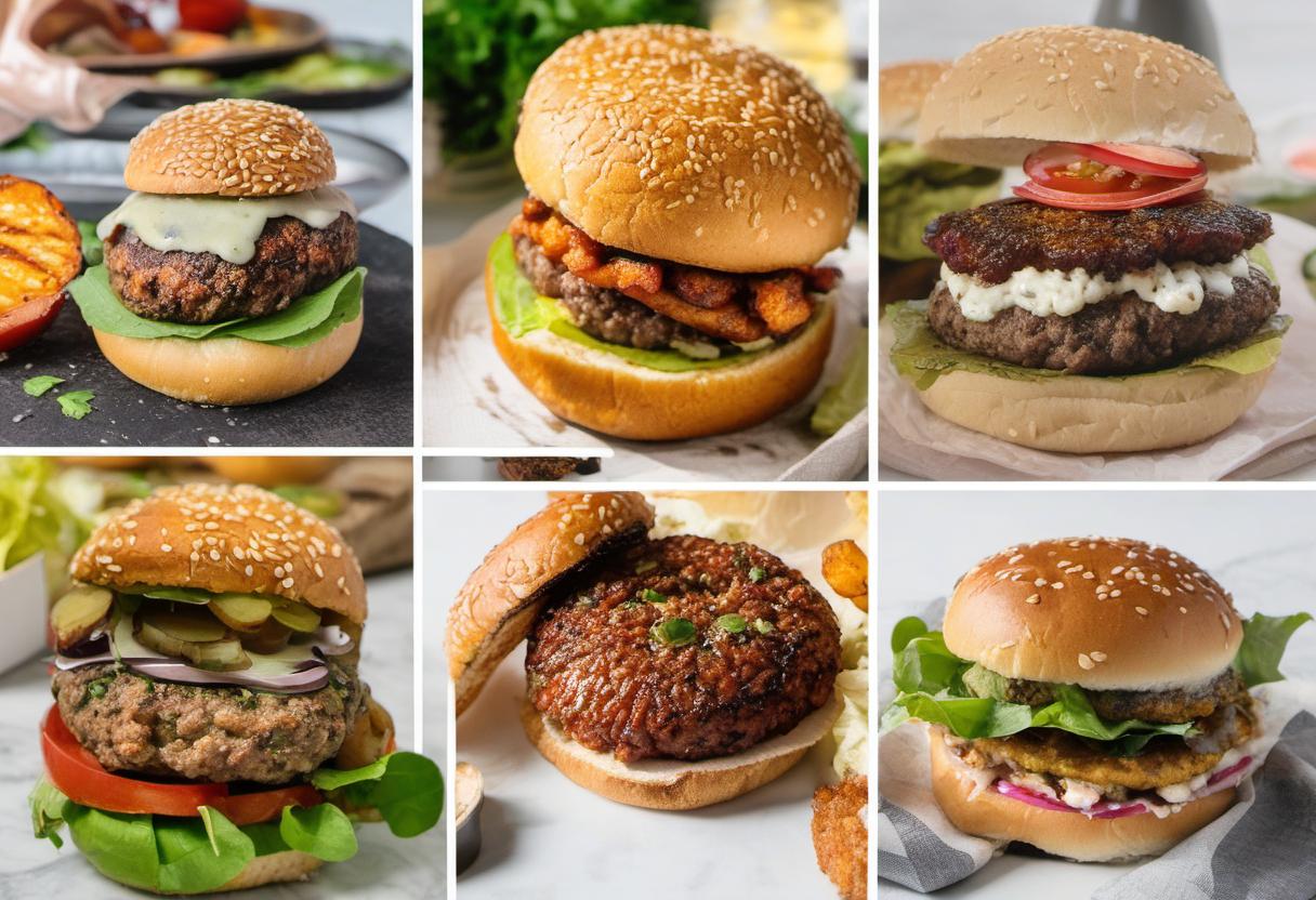 Image showing the final output answering the question: How do I choose the best bun for my Fancy Vegan Burger.