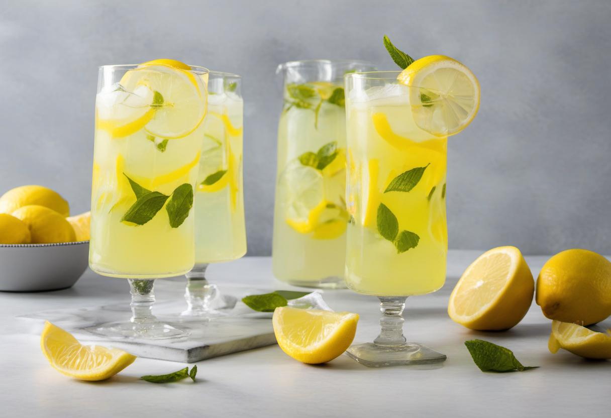 Image showing the final output answering the question: How do I stir up an Electric Lemonade.