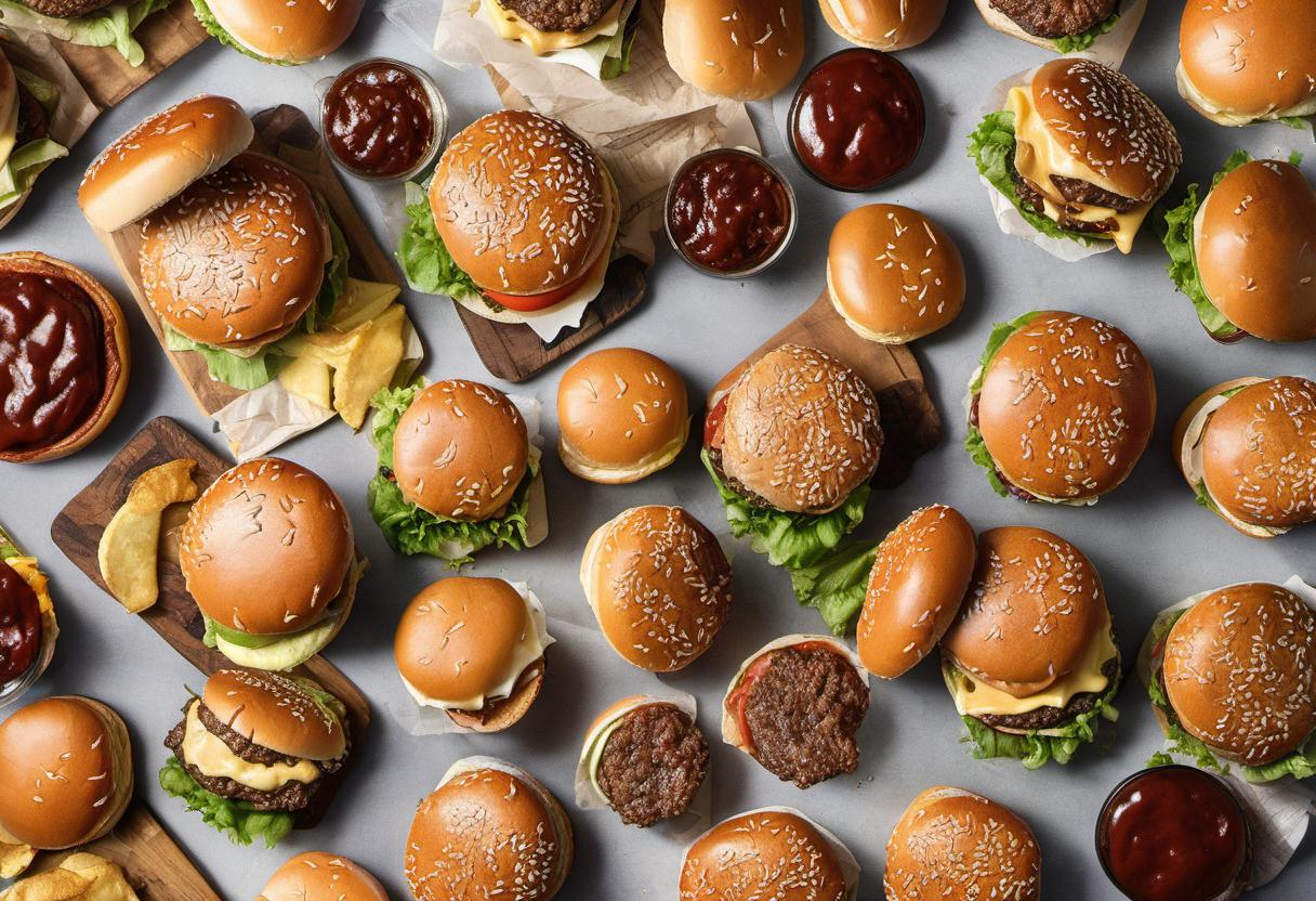 Image showing the final output answering the question: How do I prepare a classic beef burger.