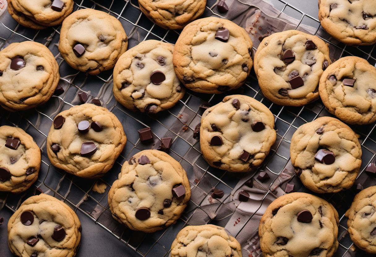 Image showing the final output answering the question: How do I make chocolate chip cookies like Grandma used to.