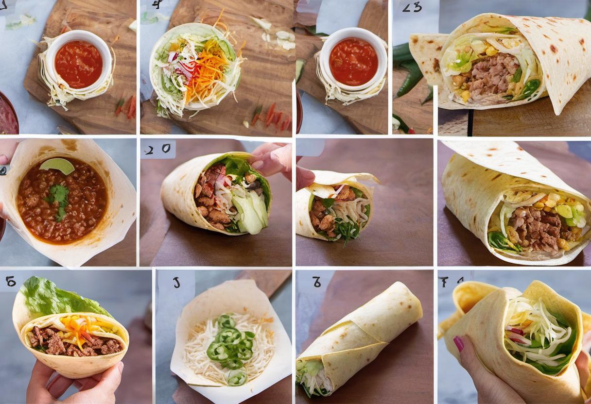 Image showing the final output answering the question: How do I wrap a Phorrito like a pro.