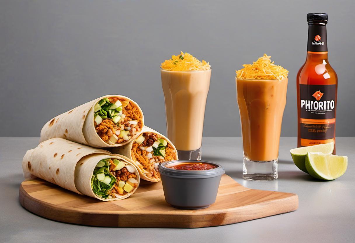 Image showing the final output answering the question: How do I pair drinks with Phorrito.