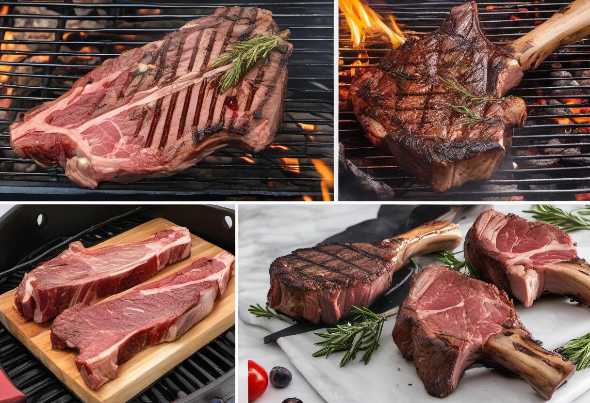 Image showing the final output answering the question: How do I grill a Tomahawk Steak like a pro.