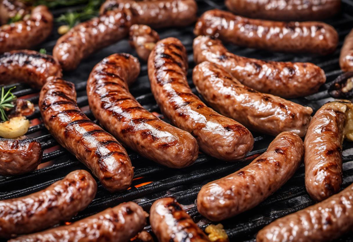 Image showing the final output answering the question: How do I grill boerewors sausages.