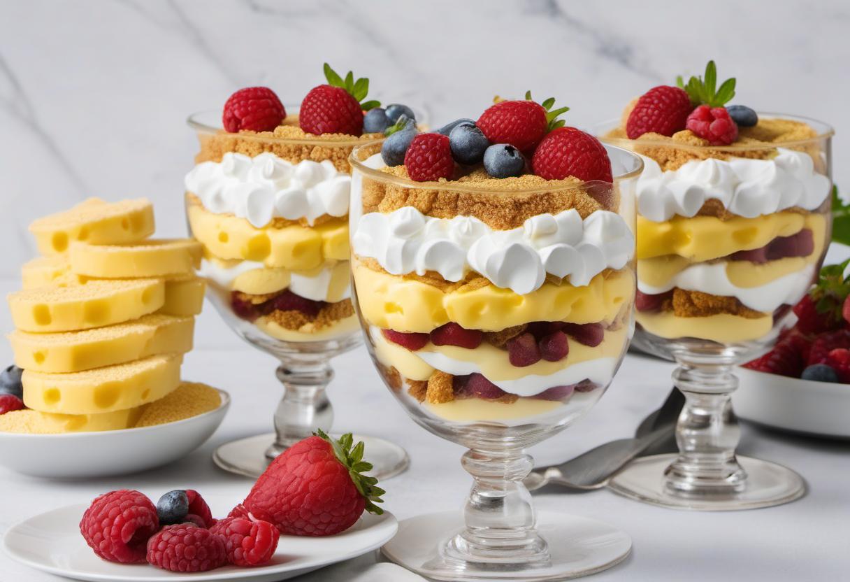 Image showing the final output answering the question: How do I make Twinkie Trifle.