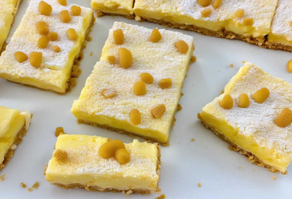 Image showing the final output answering the question: How do I make Twinkie Cheesecake Bars.