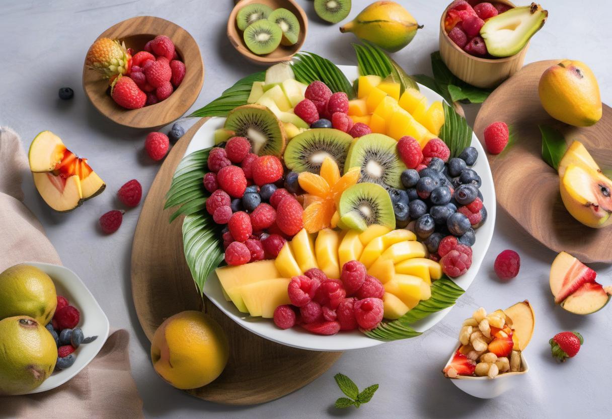 Image showing the final output answering the question: How do I make a Fruity Paradise Bowl.