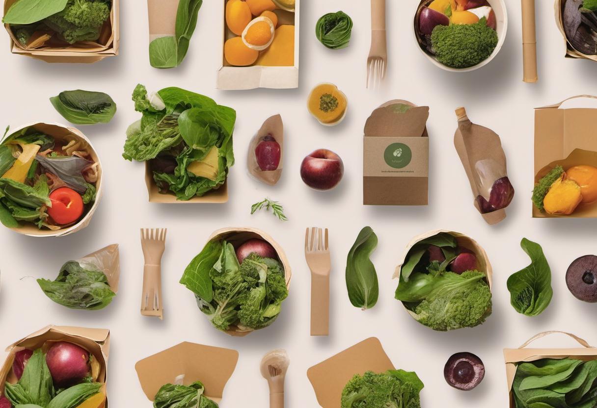 Image showing the final output answering the question: How do I reduce waste with biodegradable food packaging.