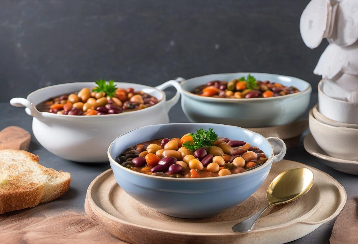 Image showing the final output answering the question: How do I make Magical Bean Stew.