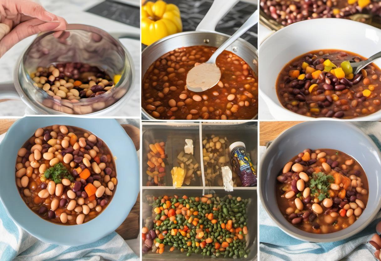 Image showing the final output answering the question: How do I make Magical Bean Stew for picky eaters.
