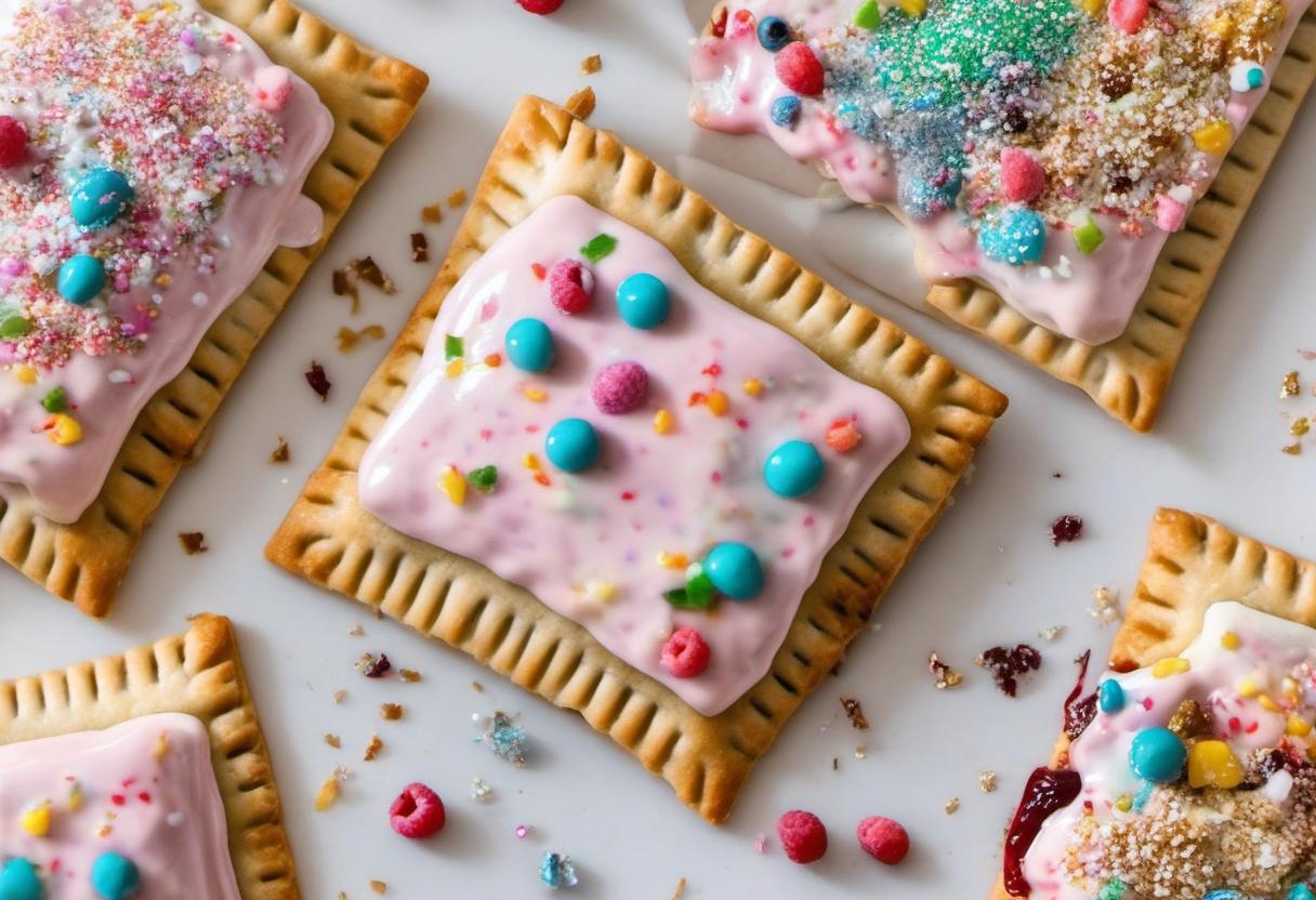 Image showing the final output answering the question: How do I decorate Pop-Tarts like a pro.
