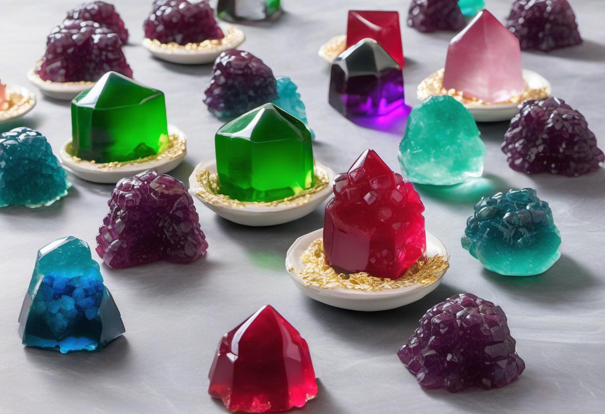 Image showing the final output answering the question: How do I make Dwarven Gemstone Jellies at home.