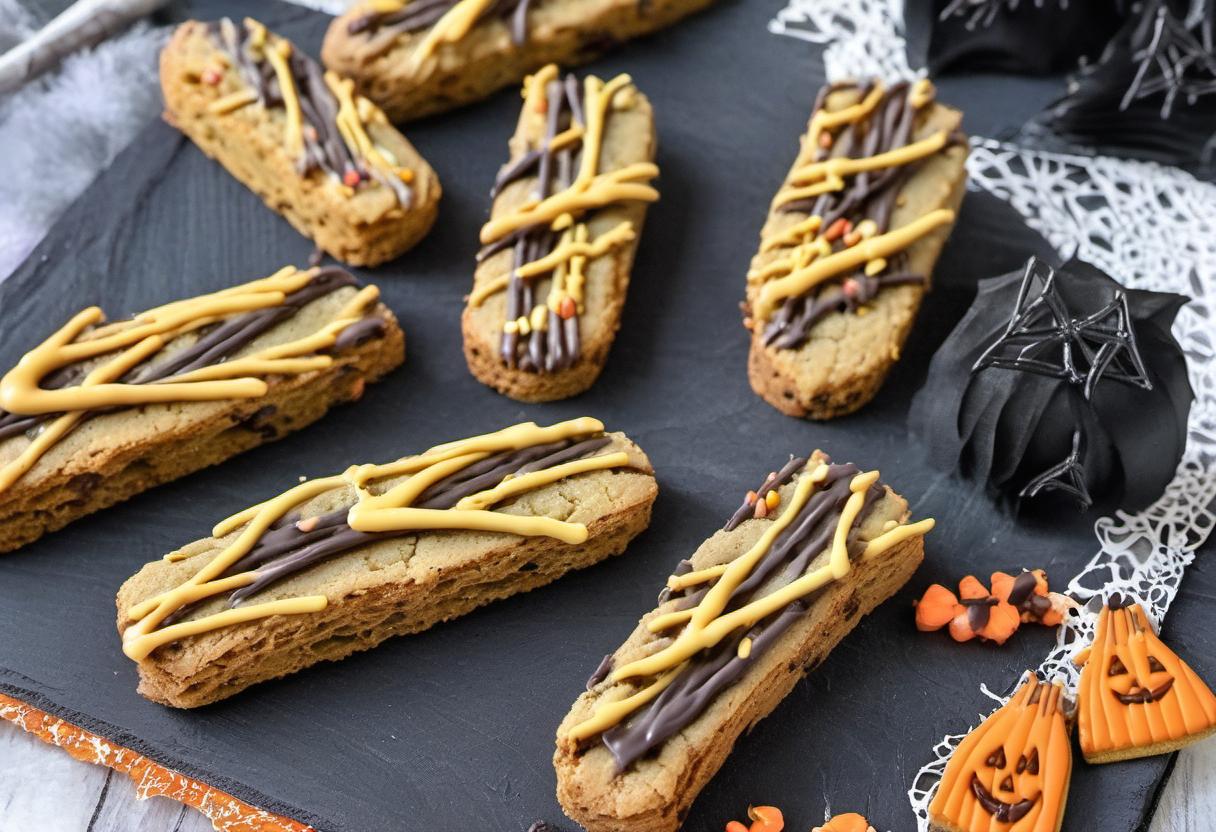 Image showing the final output answering the question: How do I make Broomstick Biscotti.