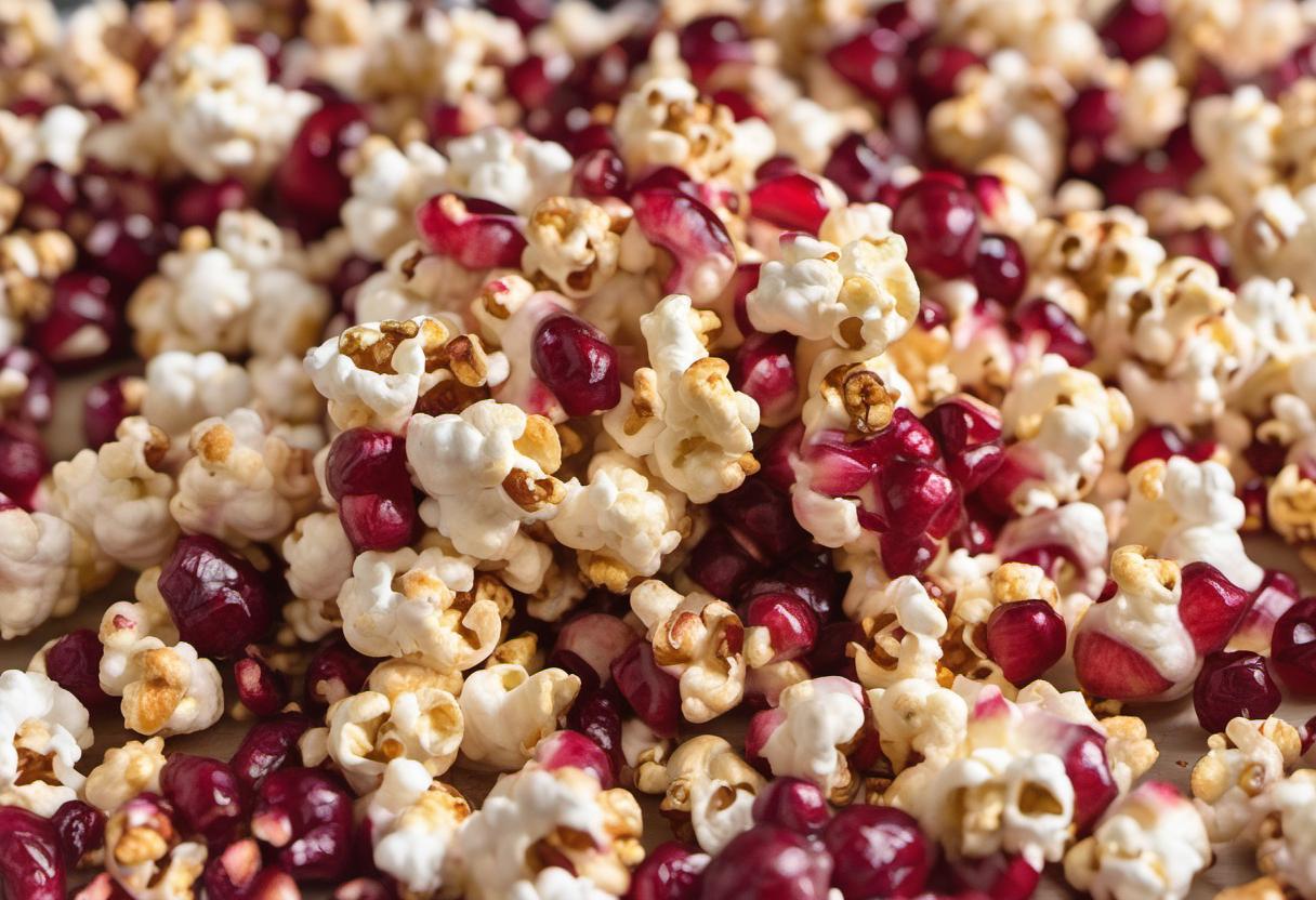 Image showing the final output answering the question: How do I craft Prophecy Pomegranate Popcorn.