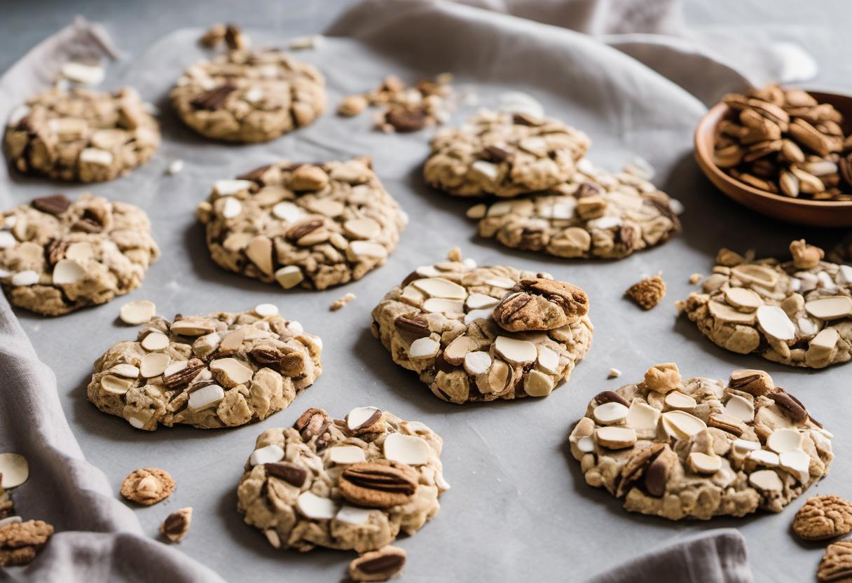 Image showing the final output answering the question: How do I bake Nature Elemental Nougat cookies.