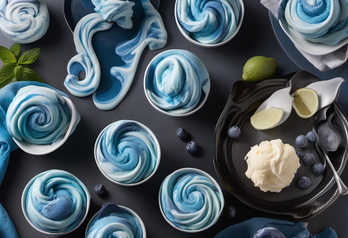 Image showing the final output answering the question: How do I create a Storm Elemental Sorbet masterpiece.