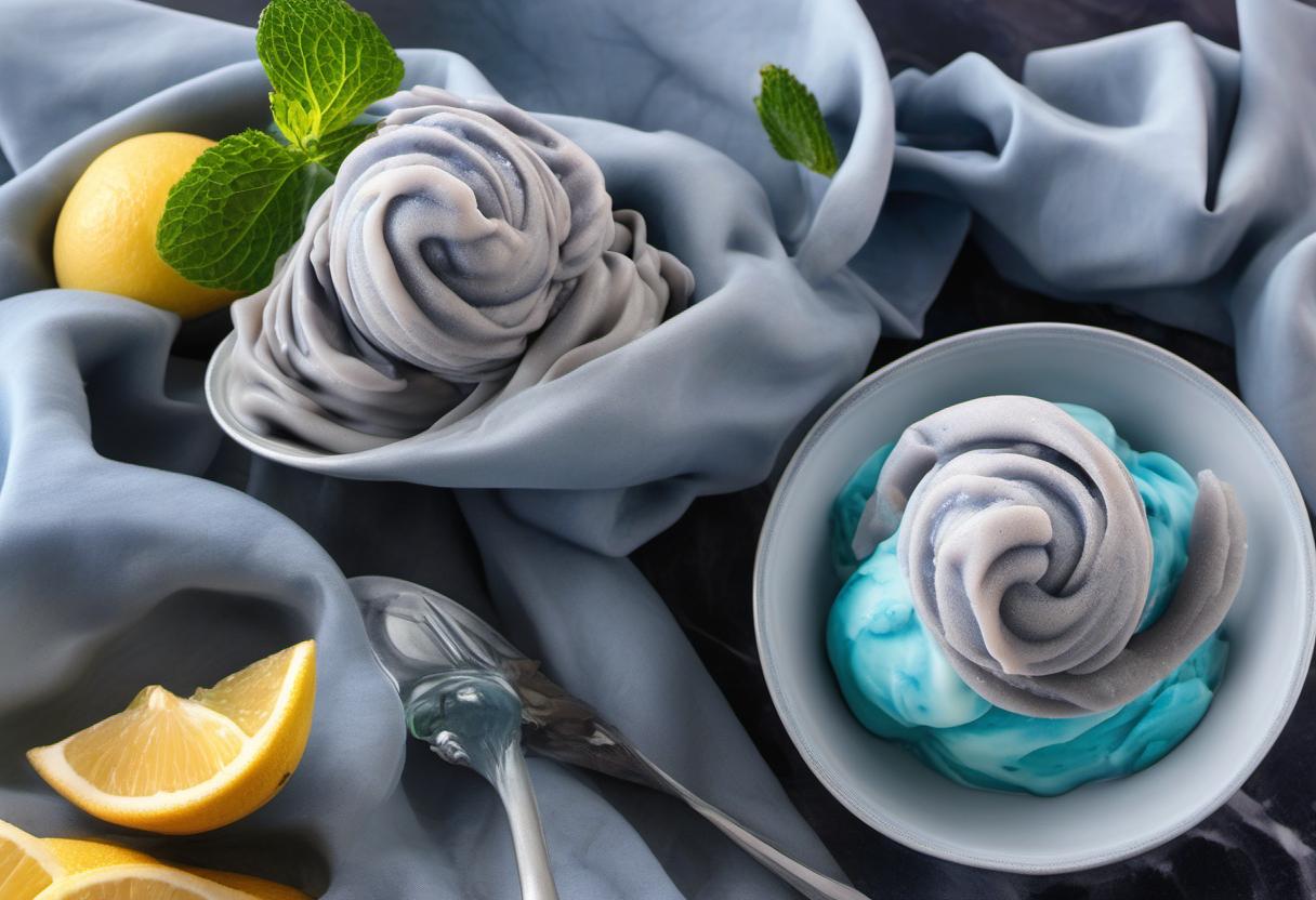 Image showing the final output answering the question: How do I impress my guests with Storm Elemental Sorbet.