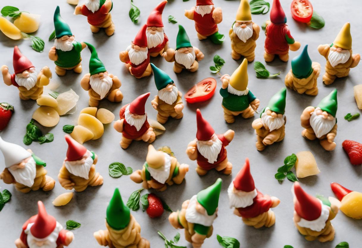 Image showing the final output answering the question: How do I throw a gnome-themed Gnocchi party.