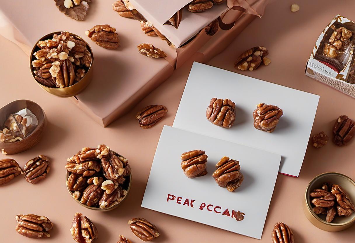 Image showing the final output answering the question: How do I gift Peaks Pecan Pralines.