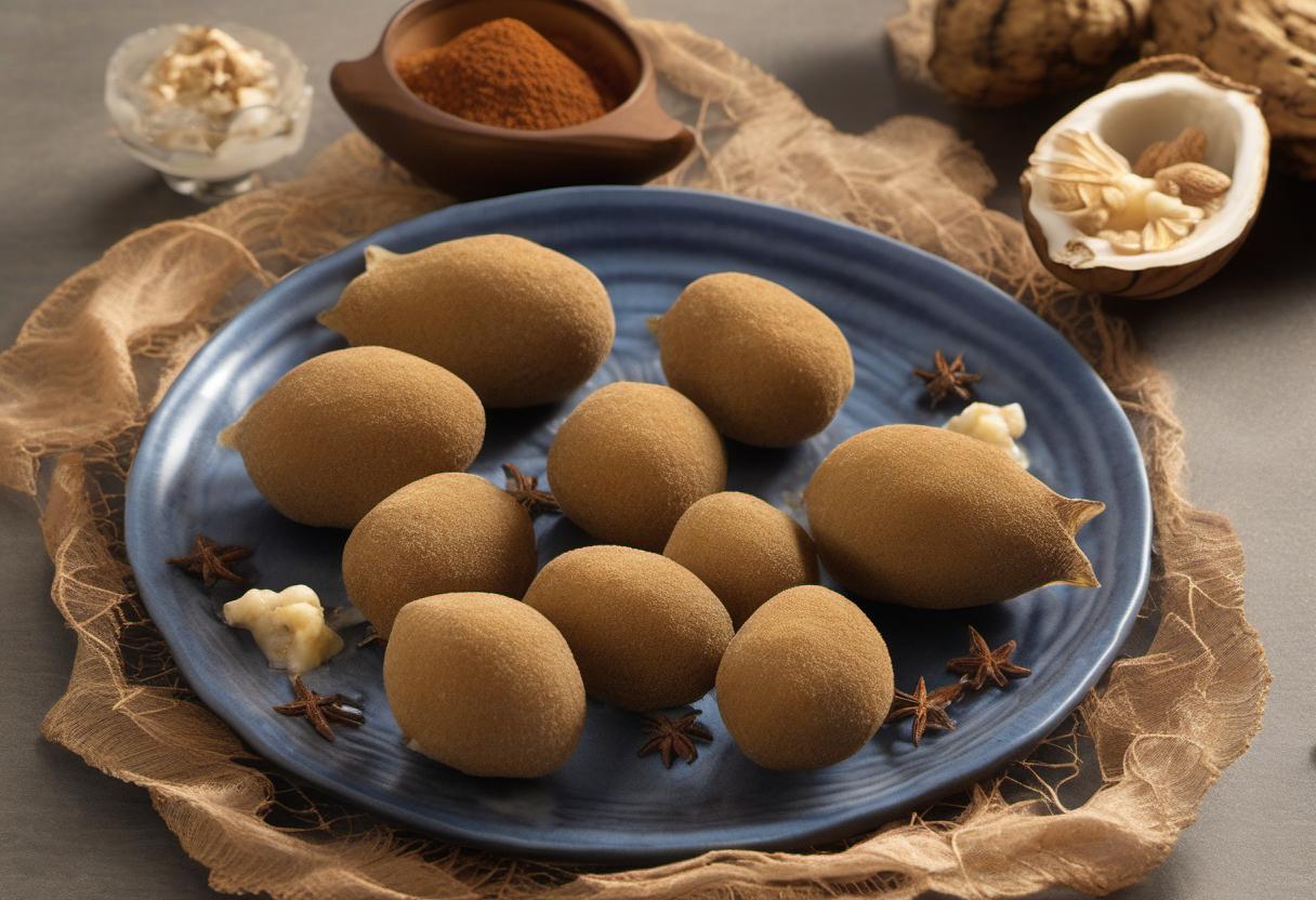 Image showing the final output answering the question: How do I make Neptunes Nutmeg Nuggets.