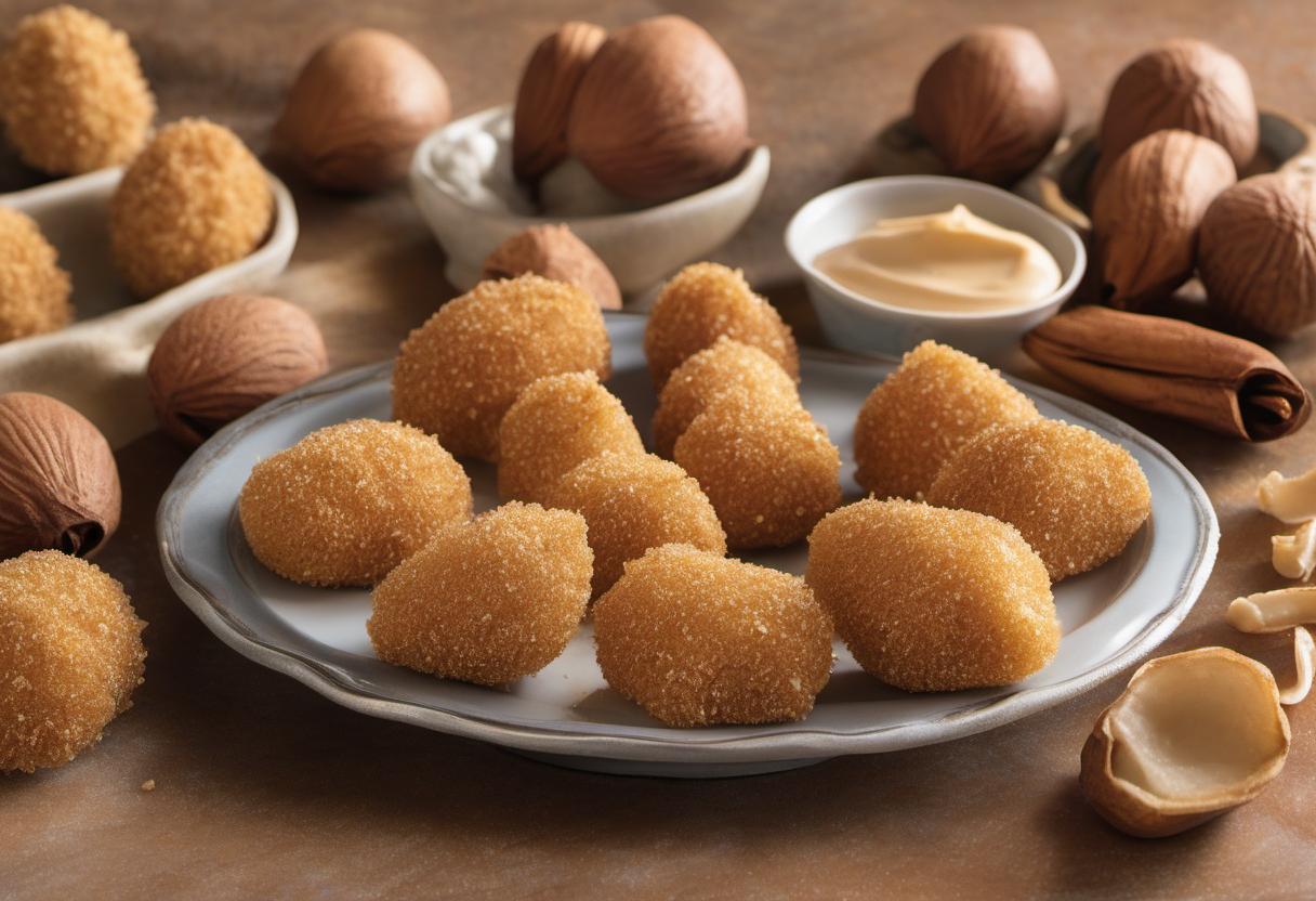 Image showing the final output answering the question: How do I bake Neptunes Nutmeg Nuggets.