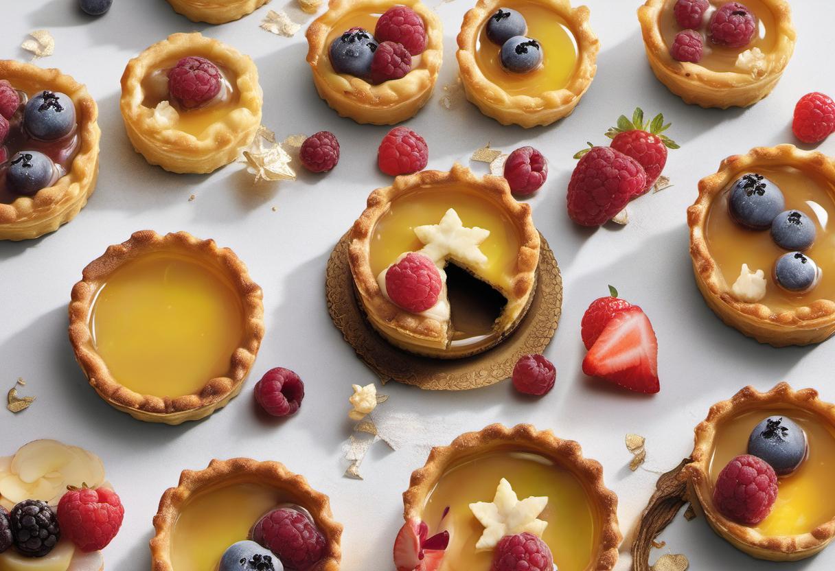Image showing the final output answering the question: How do I make Sunken Treasure Tarts.