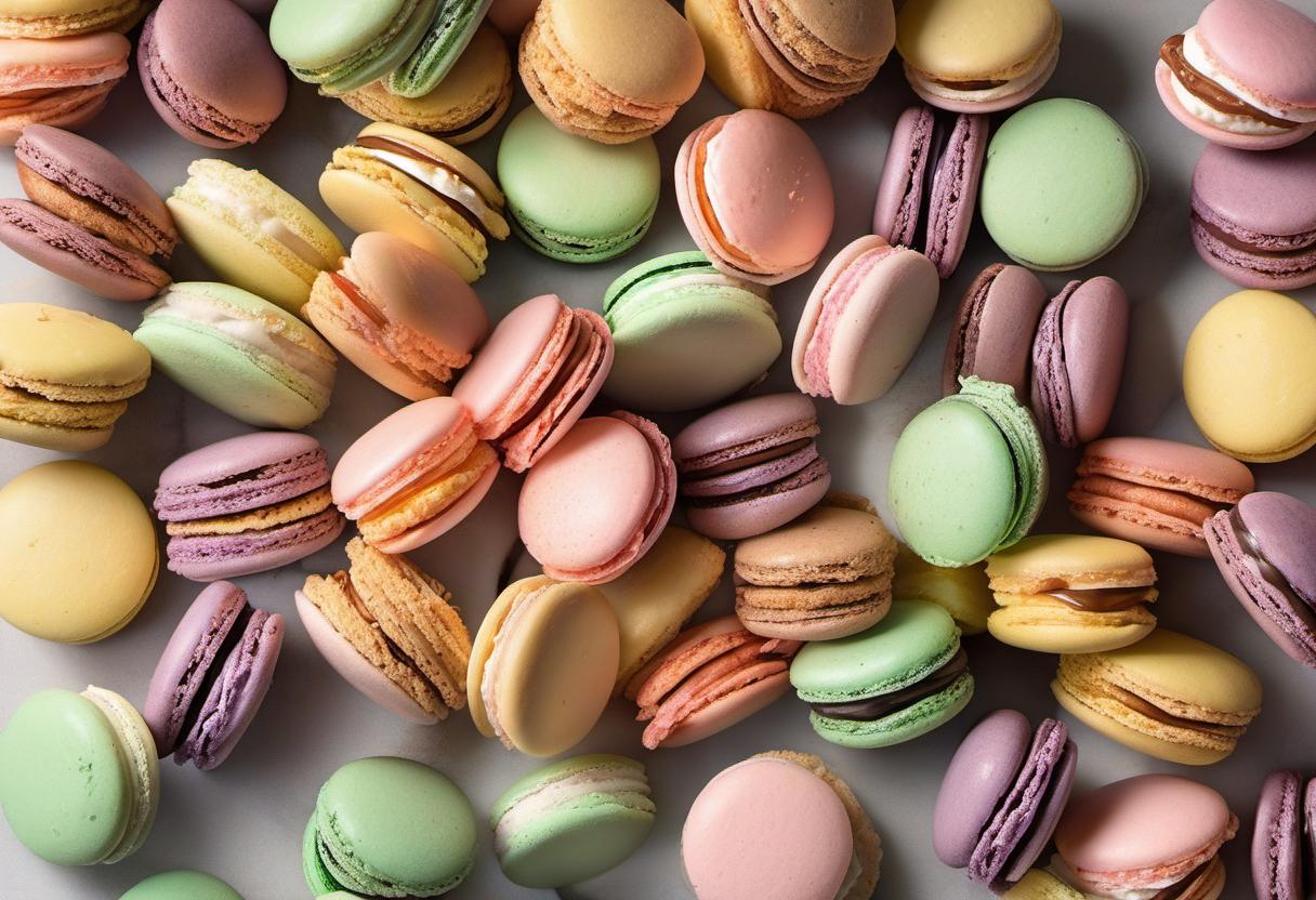 Image showing the final output answering the question: How do I store mariana macaroons.