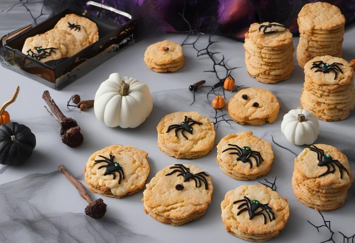 Image showing the final output answering the question: How do I create a Bewitched Birch Biscuits Halloween special.