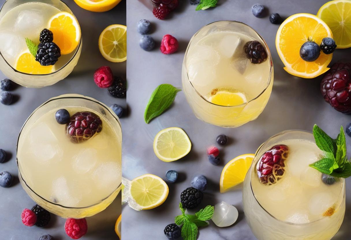 Image showing the final output answering the question: How do I make Eclipse Elixir Mocktails.