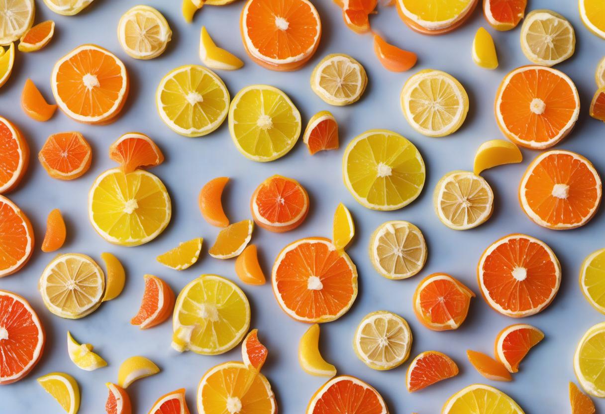 Image showing the final output answering the question: How do I jazz up my desserts with citrus peel candies.