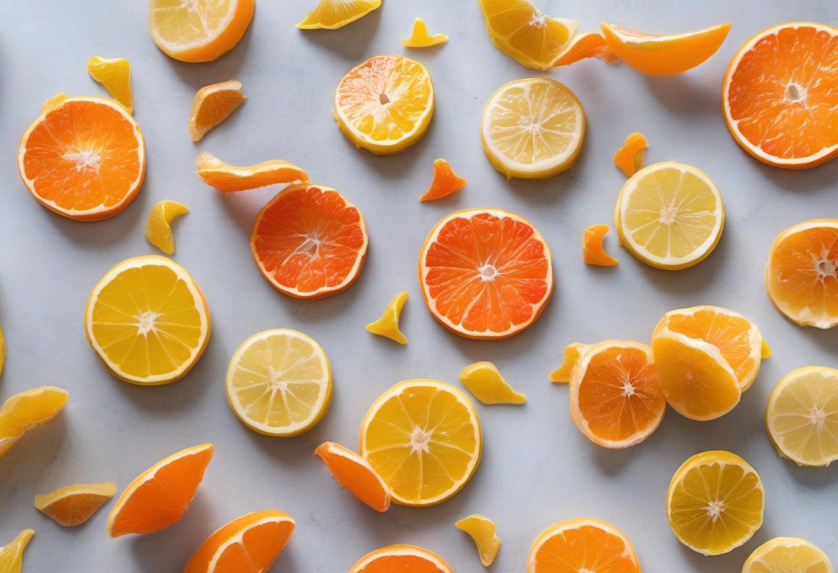 Image showing the final output answering the question: How do I transform citrus peels into delightful homemade candies.