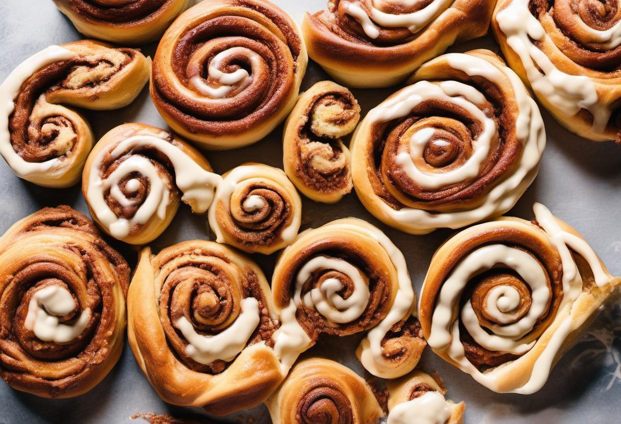 Image showing the final output answering the question: How do I customize Spiral Swirled Cinnamon Rolls to my liking.