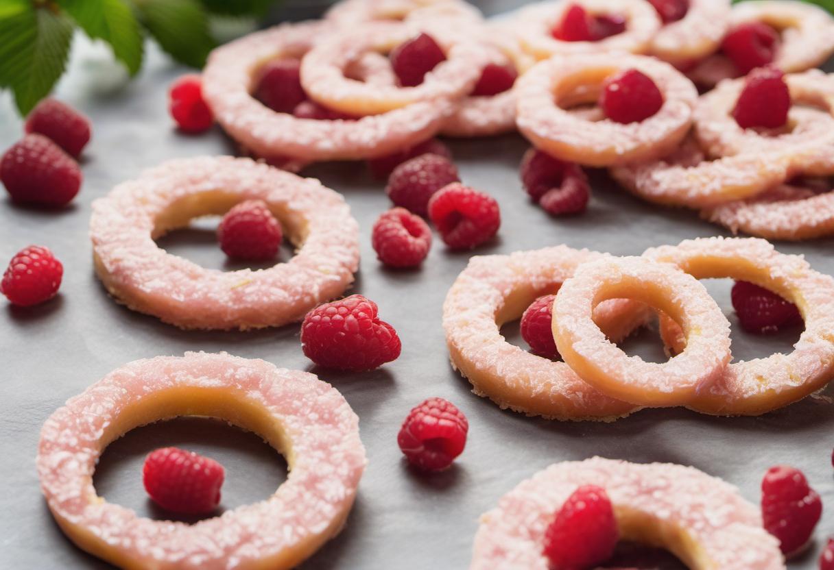 Image showing the final output answering the question: How do I make Raspberry Relish Rings.