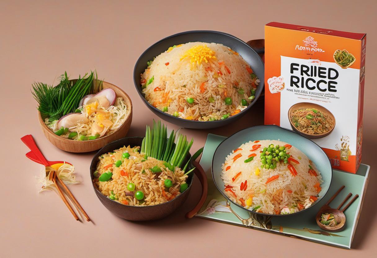 Image showing the final output answering the question: How do I make fried rice.