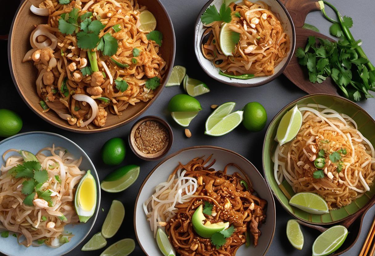 Image showing the final output answering the question: How do I level up my Pad Thai game.