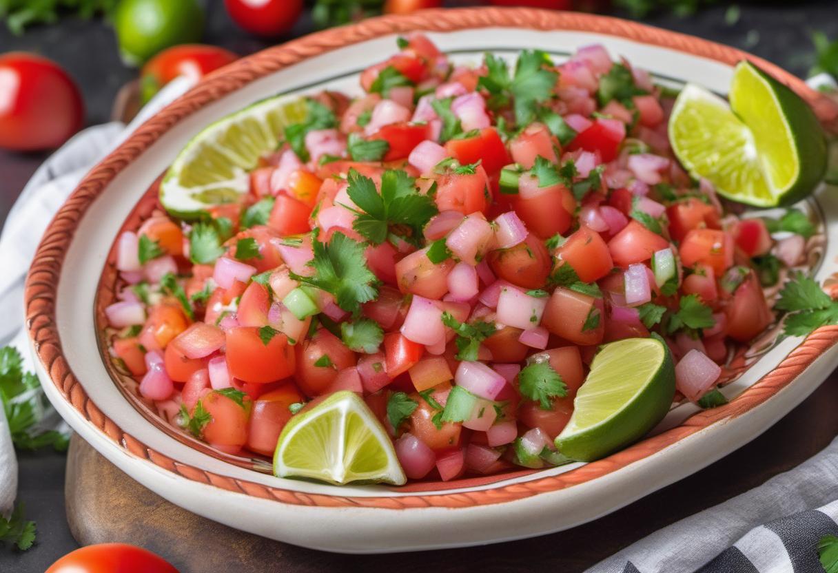 Image showing the final output answering the question: How do I spice up my recipes with Pico de Gallo.