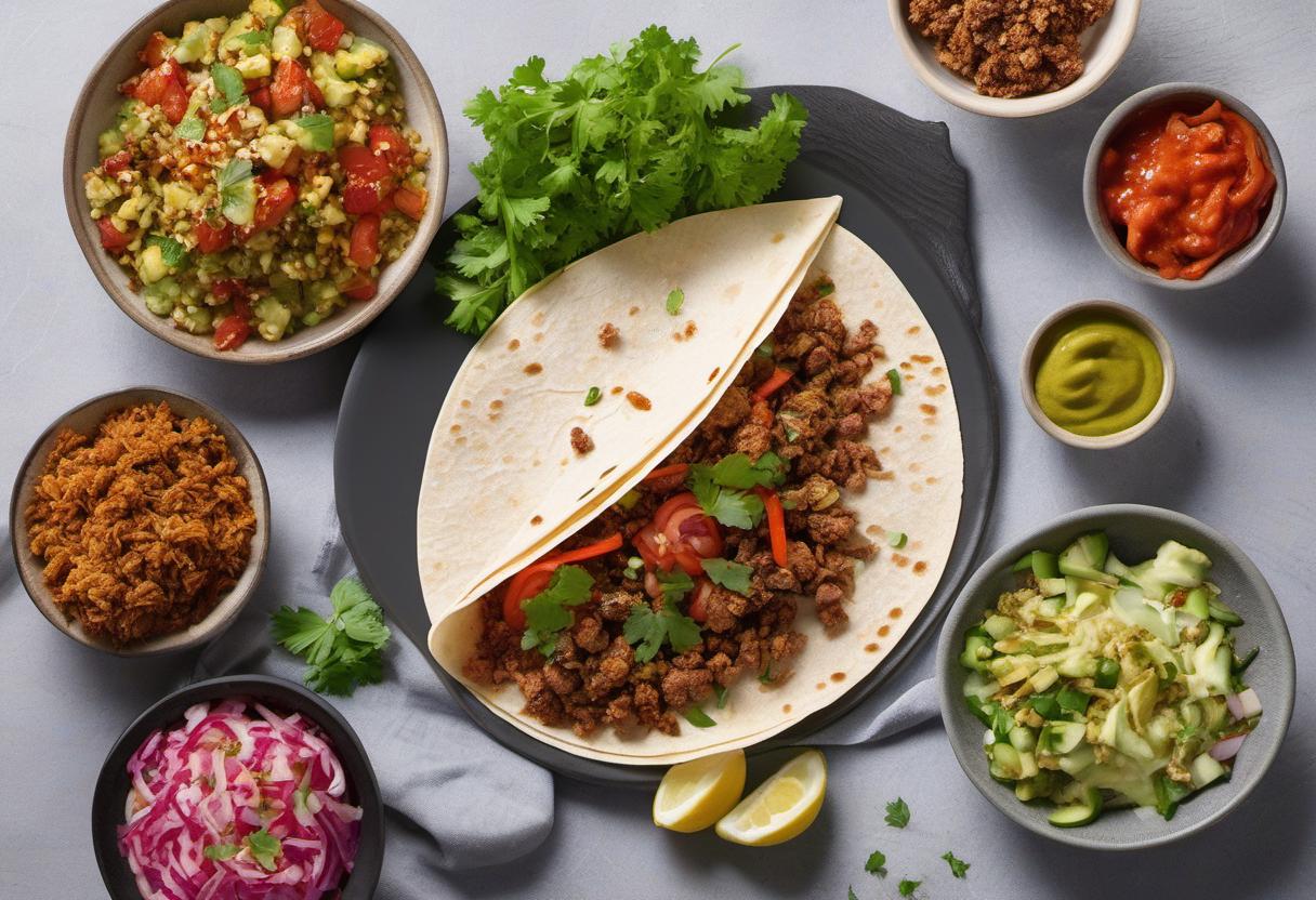 Image showing the final output answering the question: How do I jazz up my Shawarma toppings.