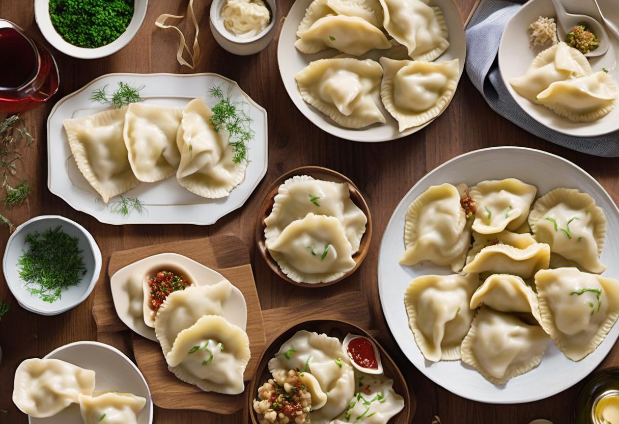 Image showing the final output answering the question: How do I host a Pierogi party.