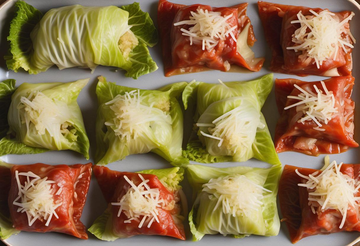 Image showing the final output answering the question: How do I make Cabbage Rolls with a twist.