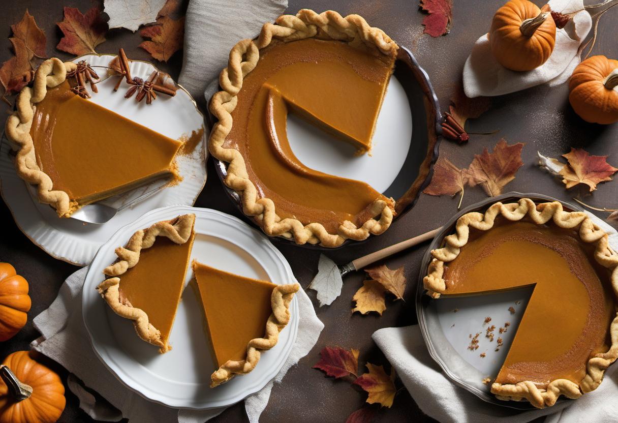 Image showing the final output answering the question: How do I create a twist on classic Pumpkin Pie.