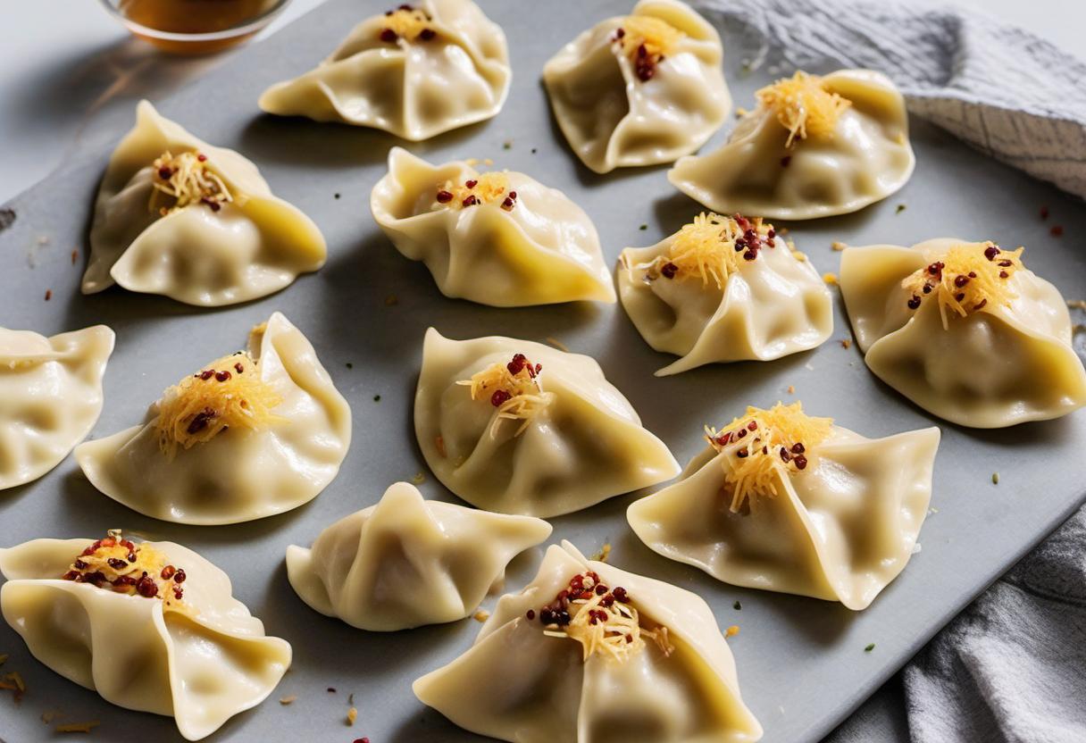 Image showing the final output answering the question: How do I jazz up my Pierogi filling.