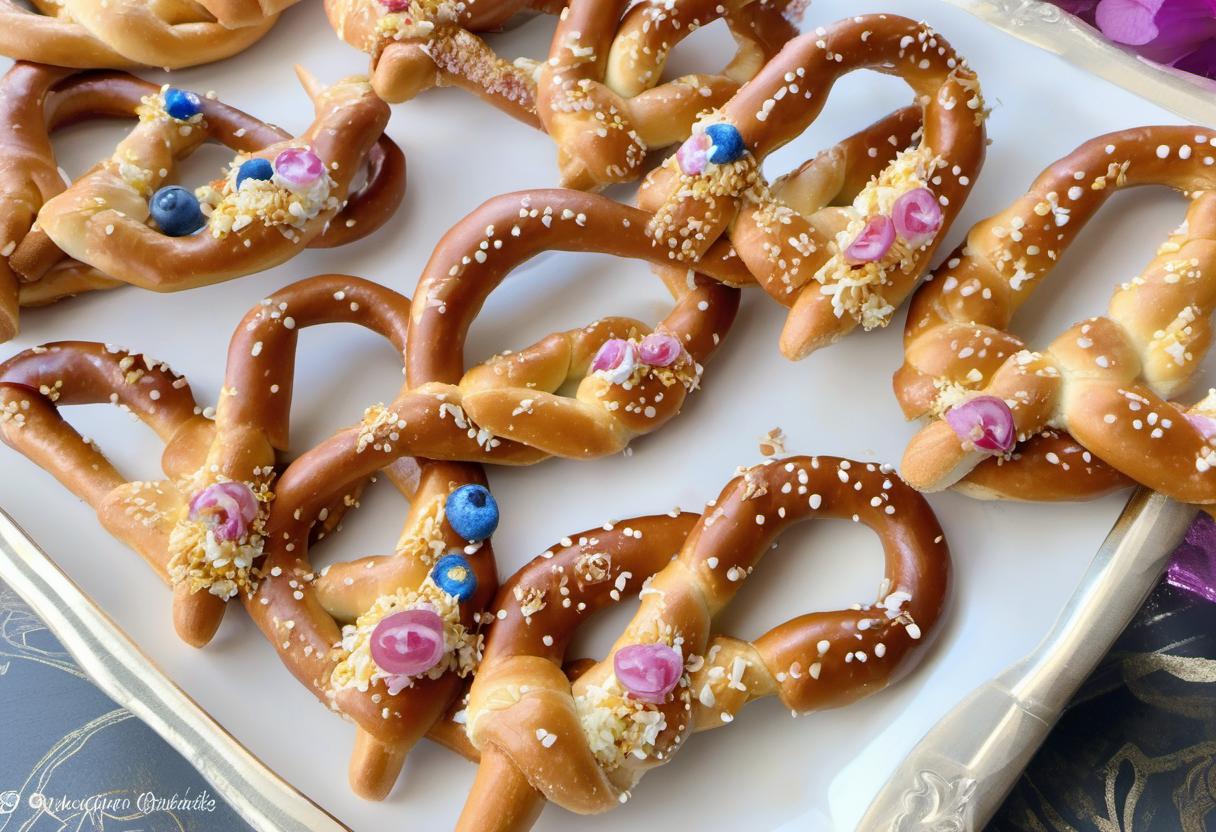 Image showing the final output answering the question: How do I host a Royal Wand Pretzel Rods party.