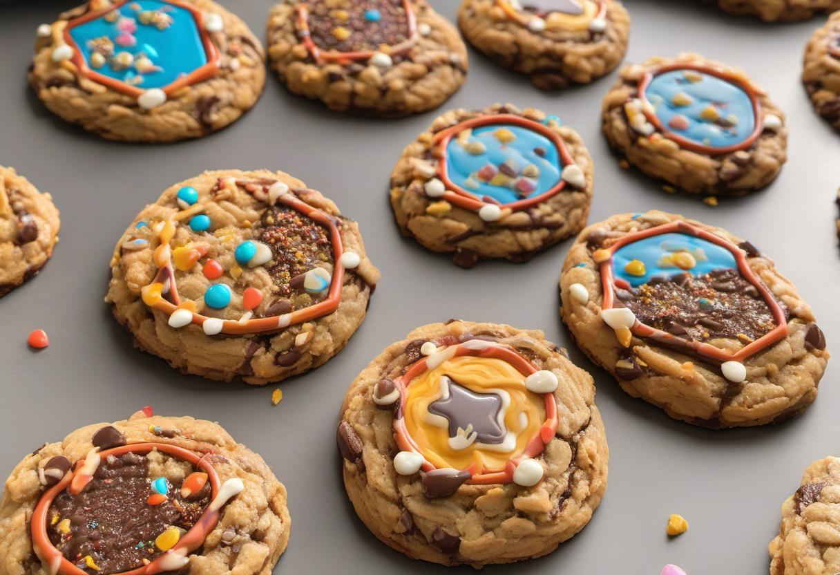 Image showing the final output answering the question: How do I make Power Shield Cookies.