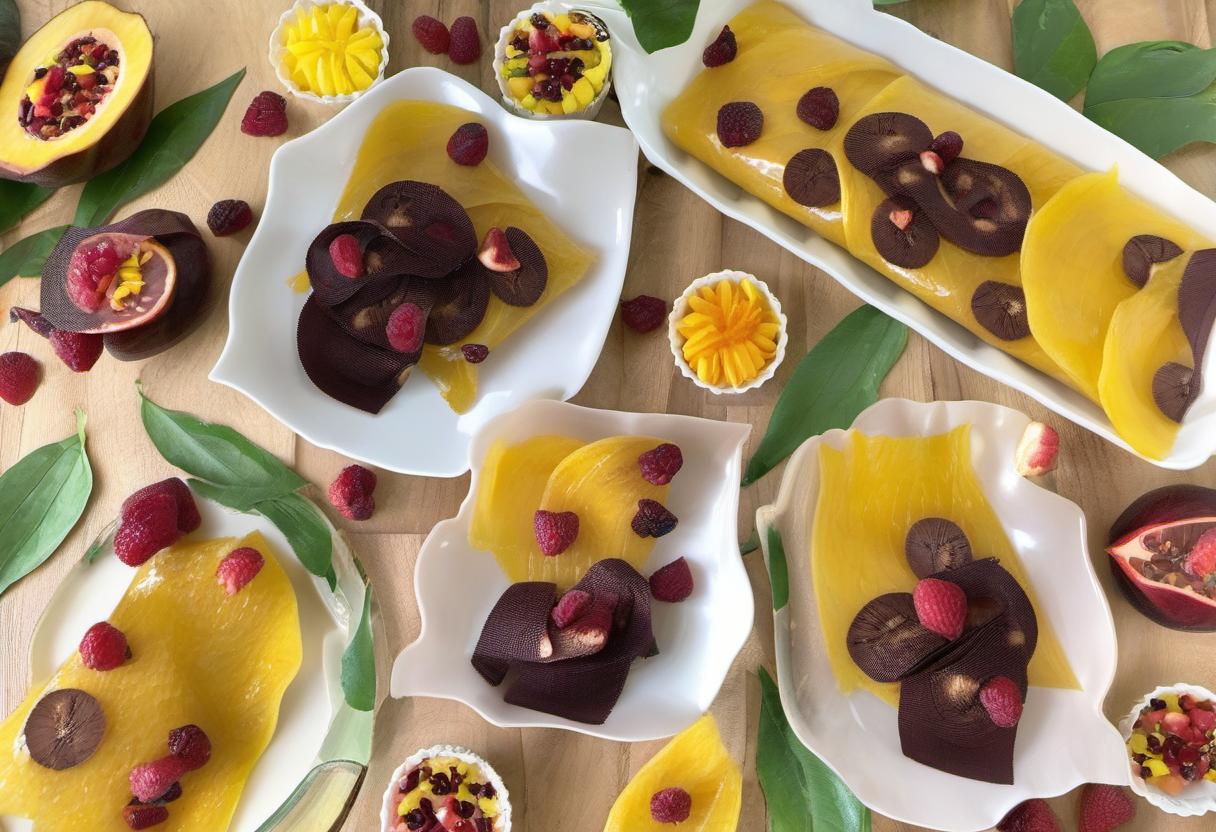 Image showing the final output answering the question: How do I impress friends with Snake Fruit Roll-Ups.