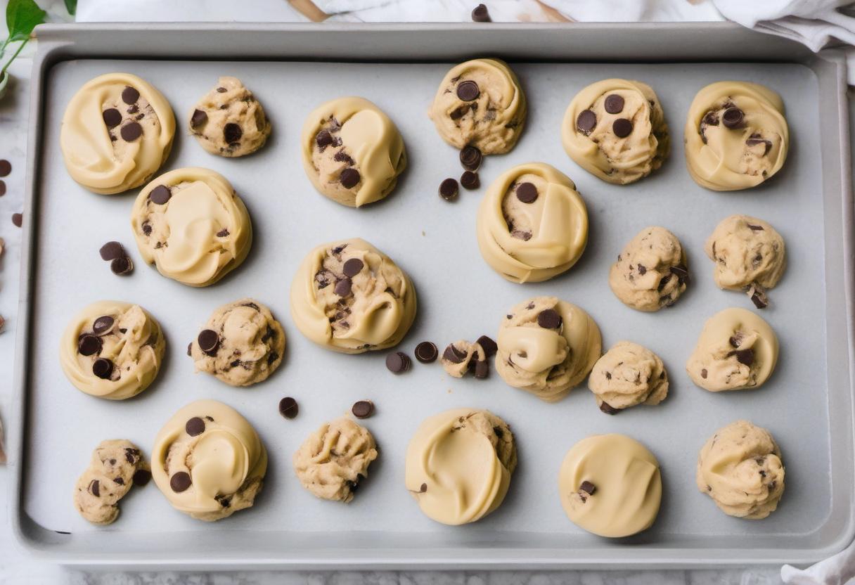 Image showing the final output answering the question: how do I make edible cookie dough.