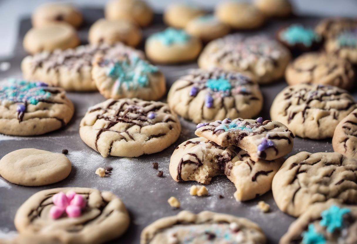 Image showing the final output answering the question: how do I bake perfect cookies from dough.