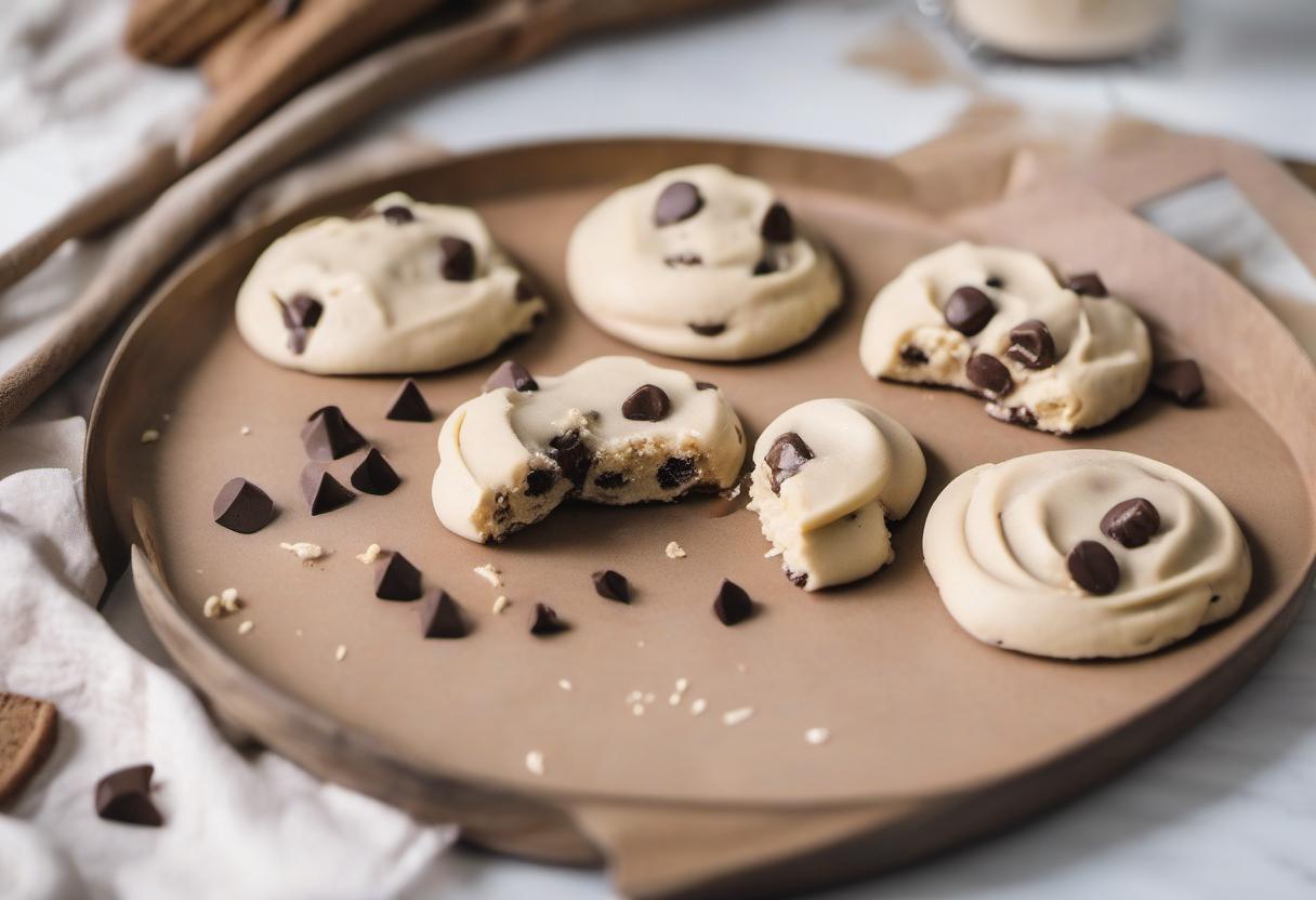 Image showing the final output answering the question: how do I make chewy cookie dough.